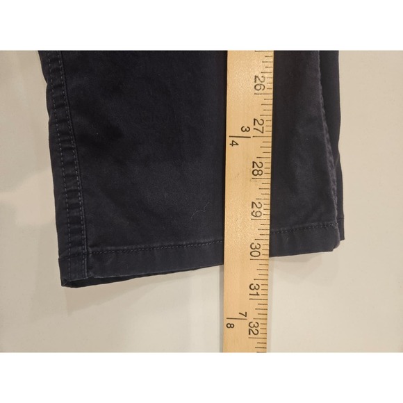 Fat Face Straight Leg Chino Pants Pigment Dyed Navy Blue Men's 32x30 Trouser - Picture 14 of 16